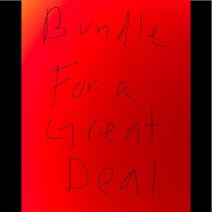 Trying to clear out my closet , bundle products and I’ll give you a great deal.